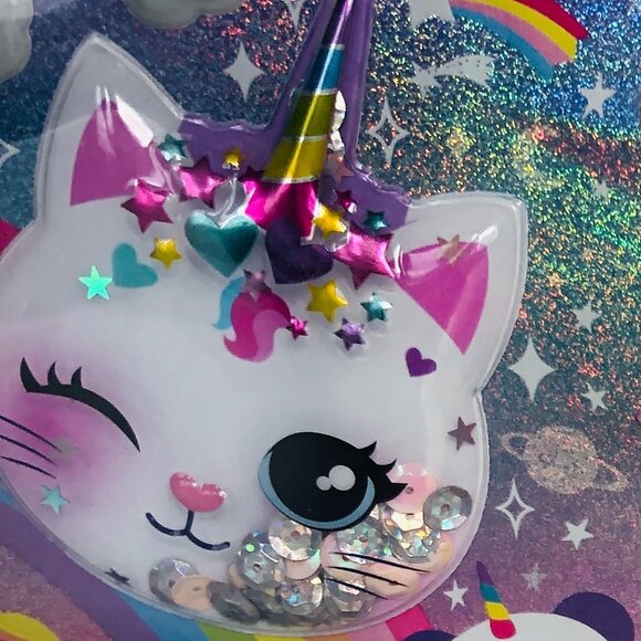 Hot Focus Writing Paradise Caticorn Style Journal and Accessories Set New In Box - Picture 13 of 13